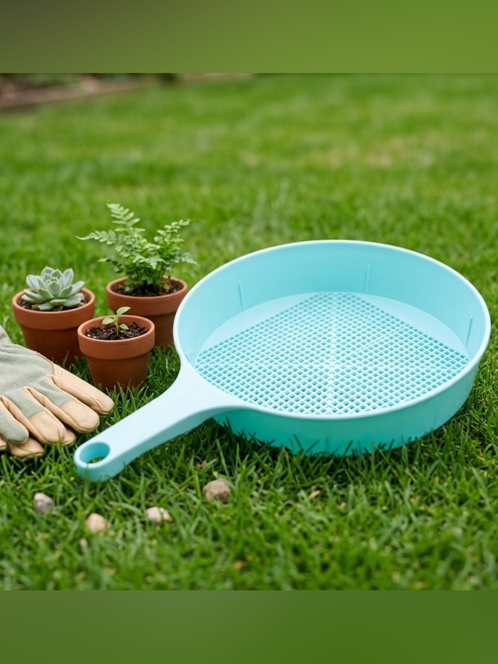 Aqua Garden Soil Sifter Pan